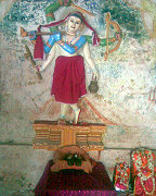 Sri Chaitanya Mahaprabhu appeared before Basudev Sarvabhauma in Sadbhuj (six-armed) form